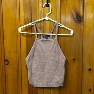 Pink short sleeved shirt